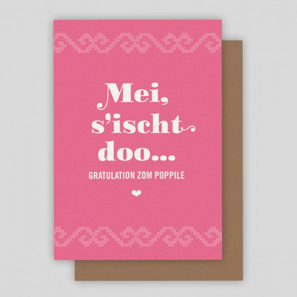 Klappkarte kreuzstich - 画像 (2)